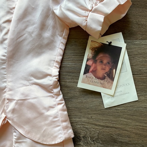 Vintage Pink Jessica McClintock Gunne Sax Dress - Picture 2 of 10